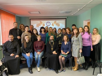 Иеромонах Трифон (Умалатов) принял участие в семинаре для педагогов в Волгограде