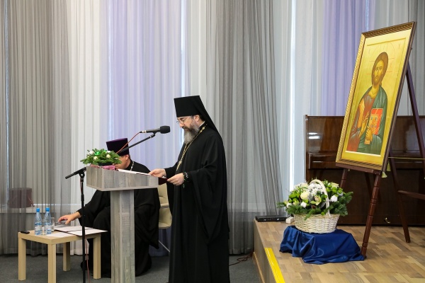 Иеромонах Трифон (Умалатов) принял участие в межрегиональных чтениях в Кургане