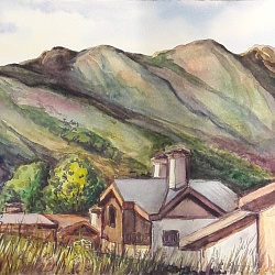 В рамках конкурса «Учитель и ученик» прошли прошли мастер-классы и пленэры