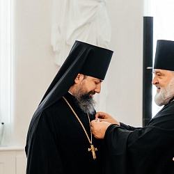 Иеромонах Трифон принял участие в церемонии награждения деятелей образования и культуры за заслуги в области духовного просвещения в год 800-летия со дня рождения святого князя Александра Невского