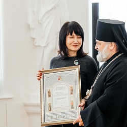 Иеромонах Трифон принял участие в церемонии награждения деятелей образования и культуры за заслуги в области духовного просвещения в год 800-летия со дня рождения святого князя Александра Невского