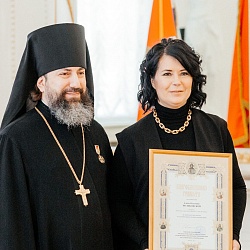 Иеромонах Трифон принял участие в церемонии награждения деятелей образования и культуры за заслуги в области духовного просвещения в год 800-летия со дня рождения святого князя Александра Невского