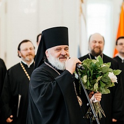 Иеромонах Трифон принял участие в церемонии награждения деятелей образования и культуры за заслуги в области духовного просвещения в год 800-летия со дня рождения святого князя Александра Невского