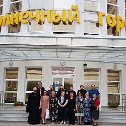 Иеромонах Трифон (Умалатов) принял участие в заседании Экспертной и Конкурсной комиссий конкурса «За нравственный подвиг учителя»