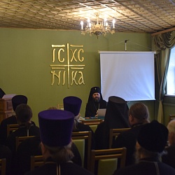 Иеромонах Трифон (Умалатов) принял участие в LXII пастырской конференции Абаканской епархии