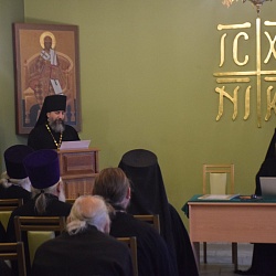 Иеромонах Трифон (Умалатов) принял участие в LXII пастырской конференции Абаканской епархии