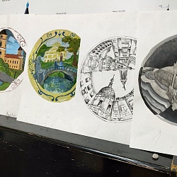 «Красота Божьего мира»: Региональный этап международного конкурса детского творчества в Гатчинской епархии