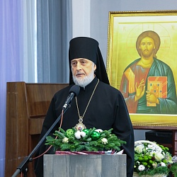 Иеромонах Трифон (Умалатов) принял участие в межрегиональных чтениях в Кургане