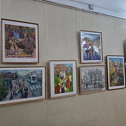 В детской художественной школе города Канска зажглись огни «Красок Приенисейской Сибири»