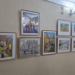 В детской художественной школе города Канска зажглись огни «Красок Приенисейской Сибири»