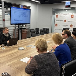 Иеромонах Трифон (Умалатов) провел семинар для экспертов Московской областной митрополии