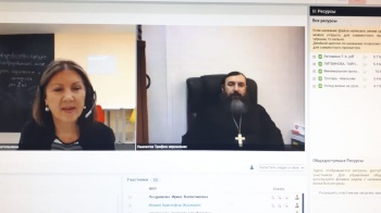 Иеромонах Трифон (Умалатов) принял участие в Рождественских чтений Волгоградской епархии
