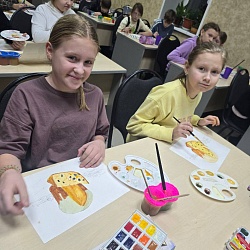 В Канской епархии прошли мастер-классы от преподавателя Академии акварели и изящных искусств Сергея Андрияки