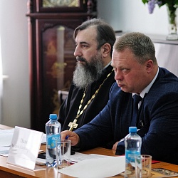 В Свято-Юрьевом монастыре прошло заседание оргкомитета межрегионального этапа конкурса «За нравственный подвиг учителя» по Северо-Западному федеральному округу