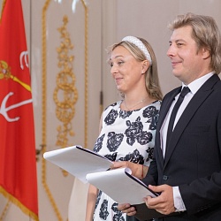 Иеромонах Трифон (Умалатов) принял участие в церемонии награждения победителей XXI Всероссийского конкурса «За нравственный подвиг учителя» по Санкт-Петербургу