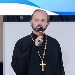 Иеромонах Трифон (Умалатов) принял участие в церемонии награждения победителей XXI Всероссийского конкурса «За нравственный подвиг учителя» по Санкт-Петербургу