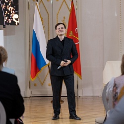 Иеромонах Трифон (Умалатов) принял участие в церемонии награждения победителей XXI Всероссийского конкурса «За нравственный подвиг учителя» по Санкт-Петербургу